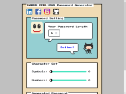 8 Bit Password Generator