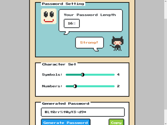 8 Bit Password Generator - 1