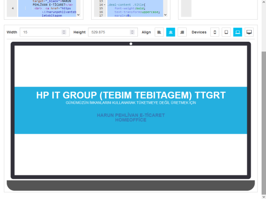 LİVE WEB EDİT - 1